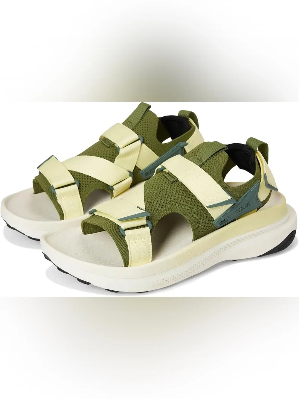Teva M Aventrail Green Yellow Men Hiking Outdoor Trail Sandal Mens 9.5 NEW $145